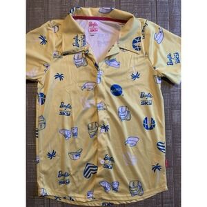 WNBA Chicago Sky X Barbie / Promo Size Small Short‎ Sleeve Button Up Shirt